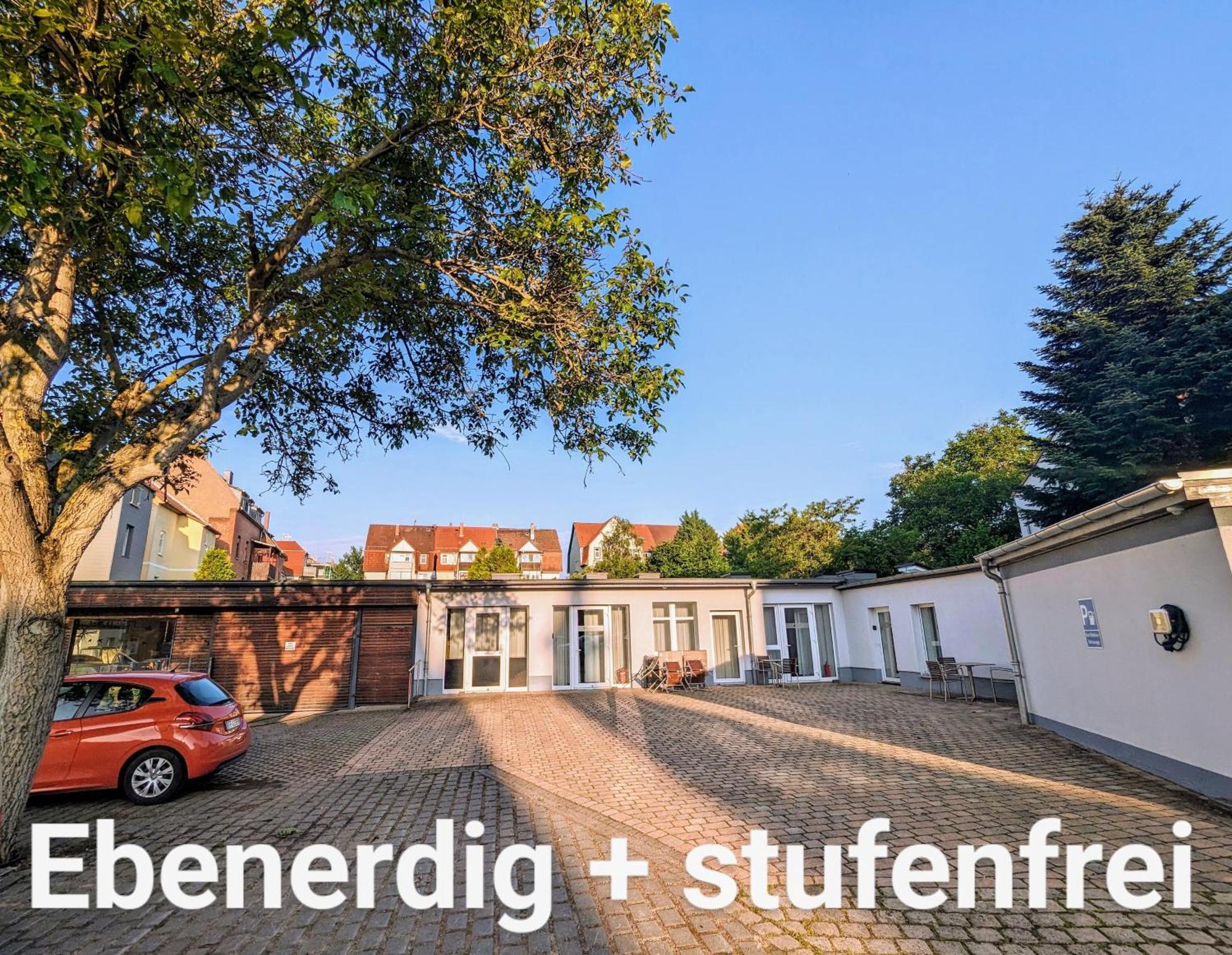 Fewo Urban Gotha - Apartment Orangerie - Am Schlosspark- Parken An Der Der Tuer- Barrierefrei, 900 Meter Zum Bahnhof - Wallbox المظهر الخارجي الصورة
