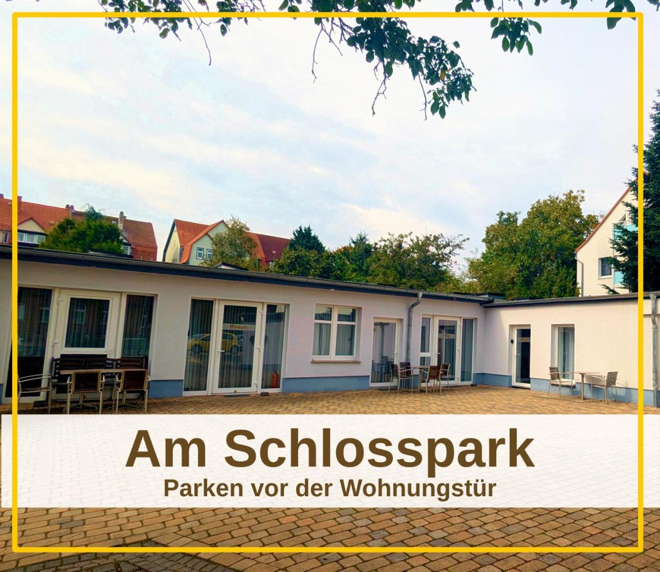 Fewo Urban Gotha - Apartment Orangerie - Am Schlosspark- Parken An Der Der Tuer- Barrierefrei, 900 Meter Zum Bahnhof - Wallbox المظهر الخارجي الصورة